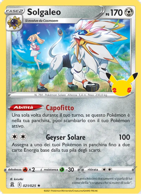 Image of the card Solgaleo