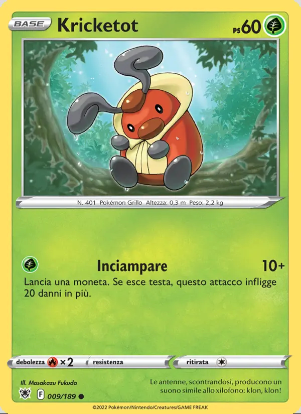 Image of the card Kricketot