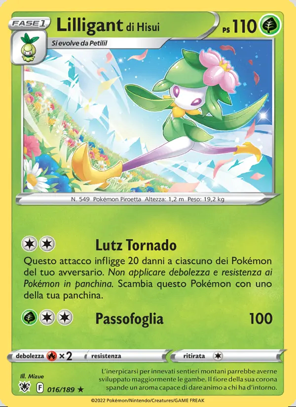 Image of the card Lilligant di Hisui