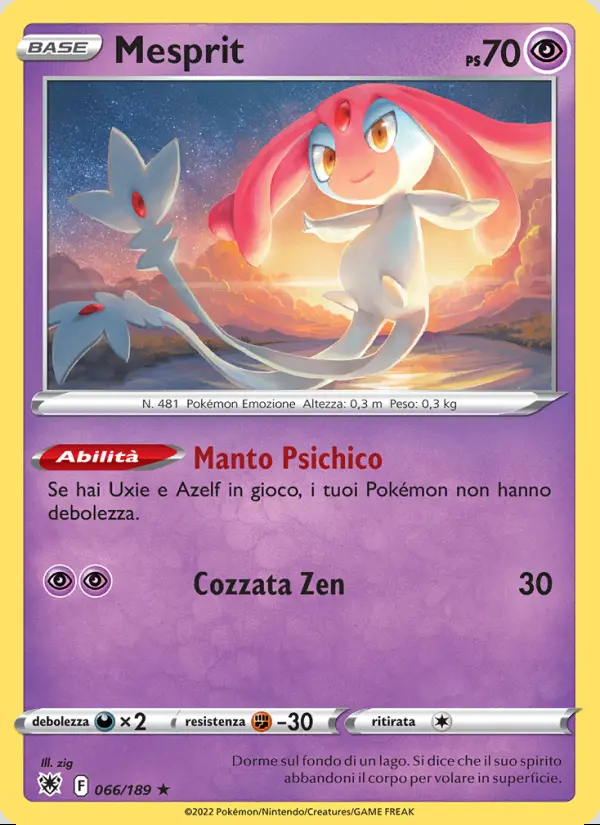 Image of the card Mesprit