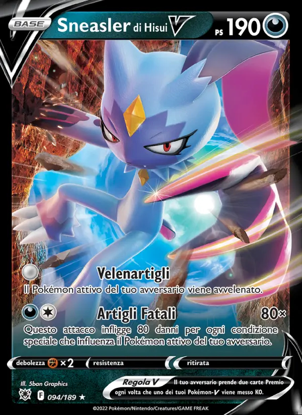 Image of the card Sneasler di Hisui V