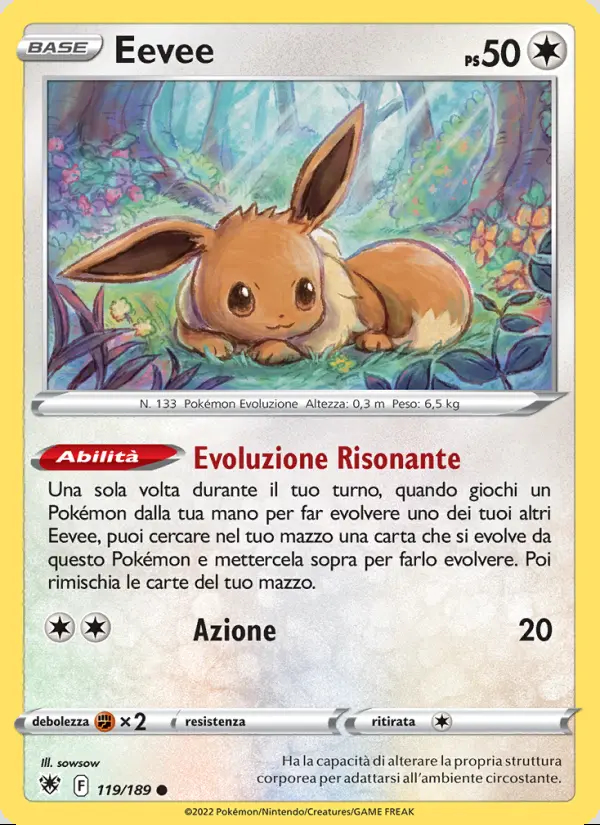 Image of the card Eevee