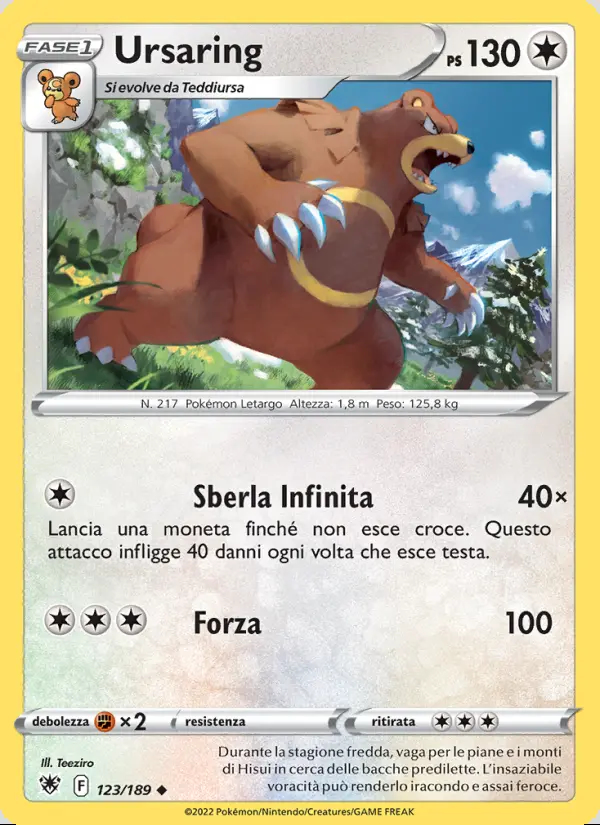 Image of the card Ursaring