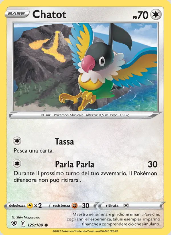 Image of the card Chatot