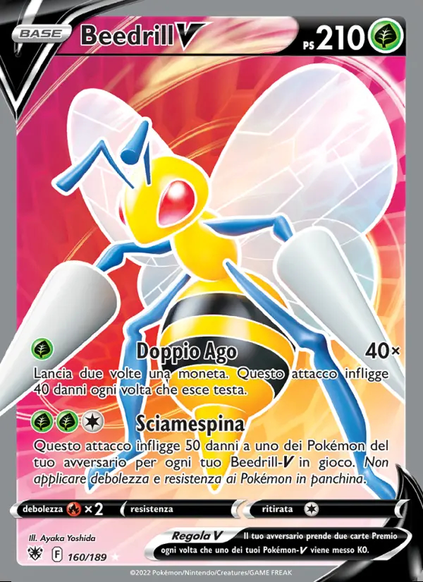 Image of the card Beedrill V