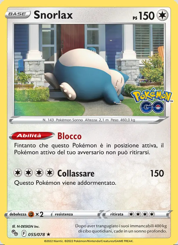 Image of the card Snorlax