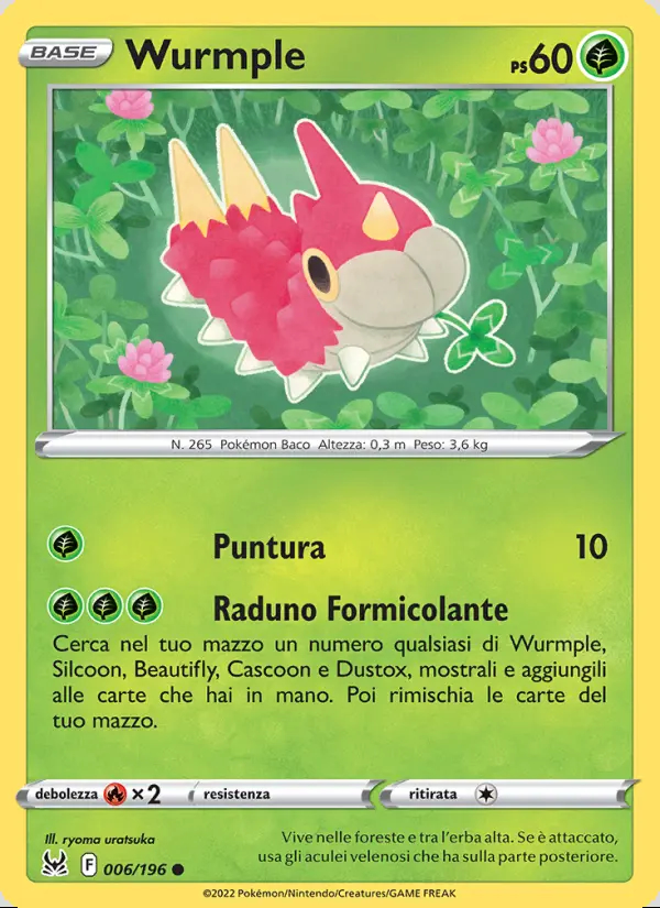 Image of the card Wurmple