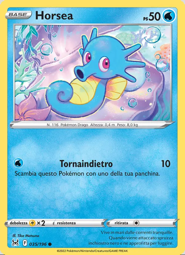 Image of the card Horsea