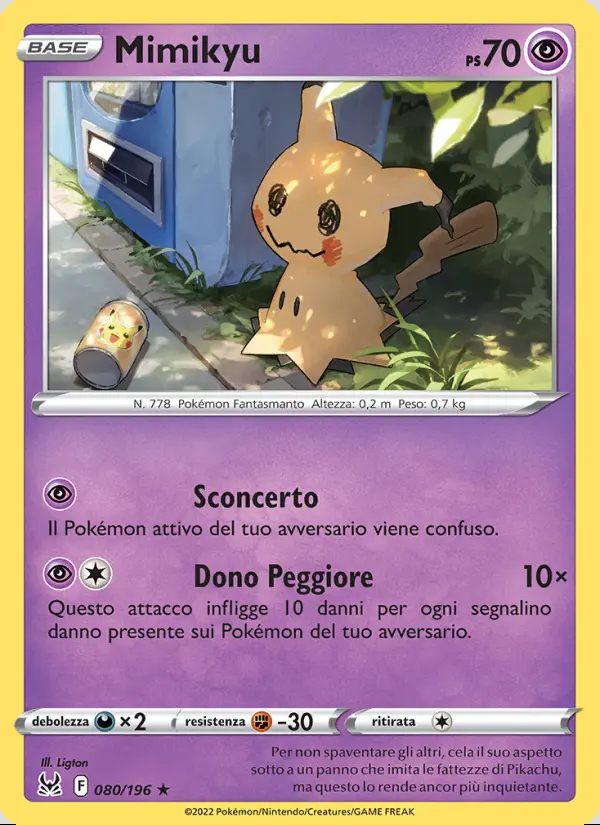 Image of the card Mimikyu