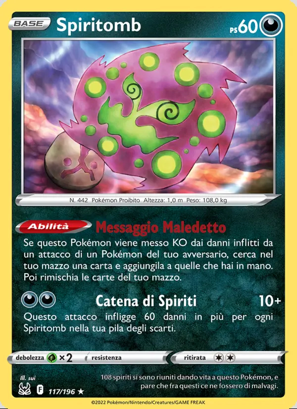 Image of the card Spiritomb