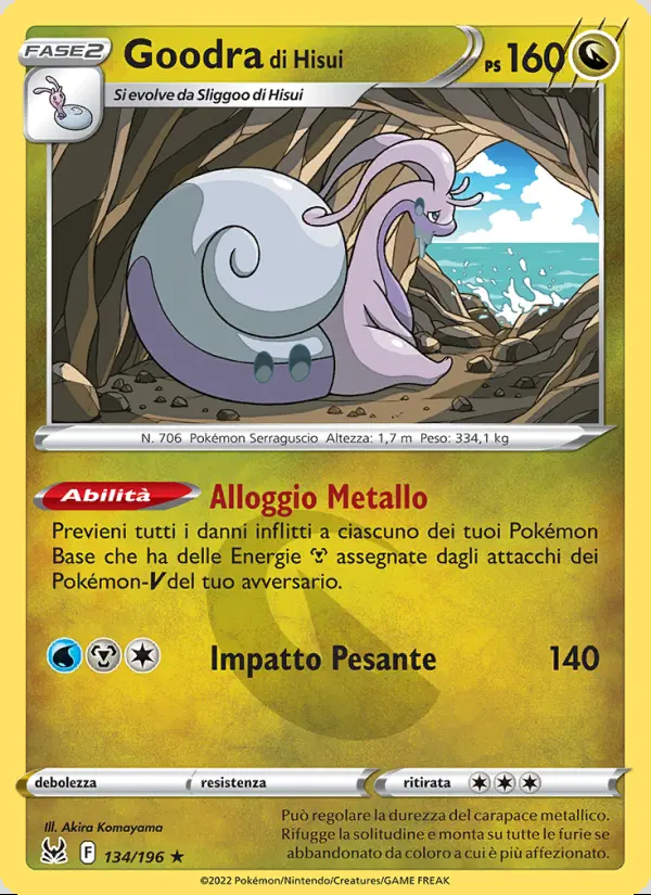 Image of the card Goodra di Hisui