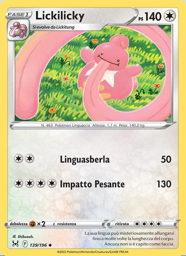 Image of the card Lickilicky