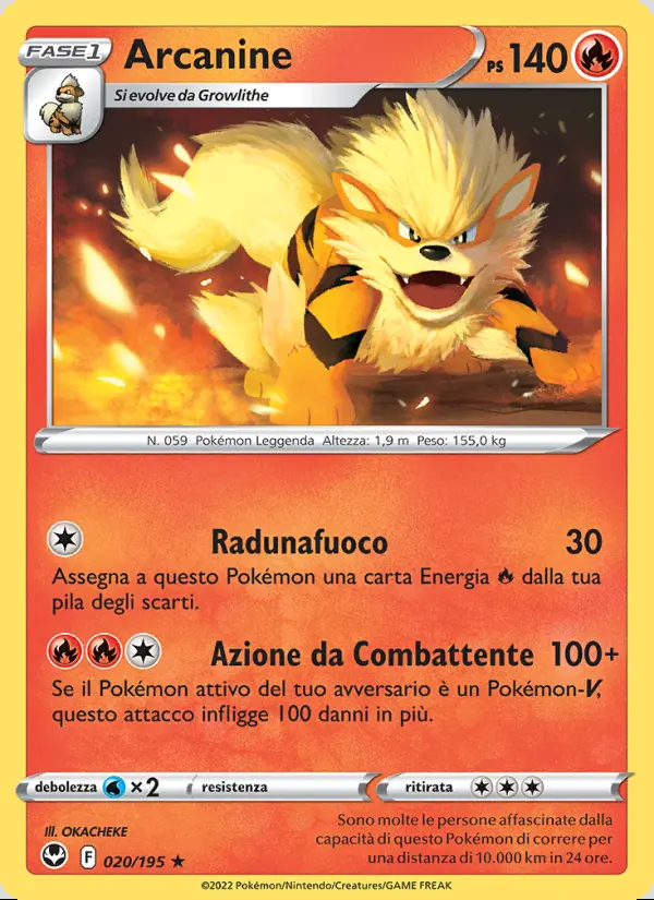 Image of the card Arcanine