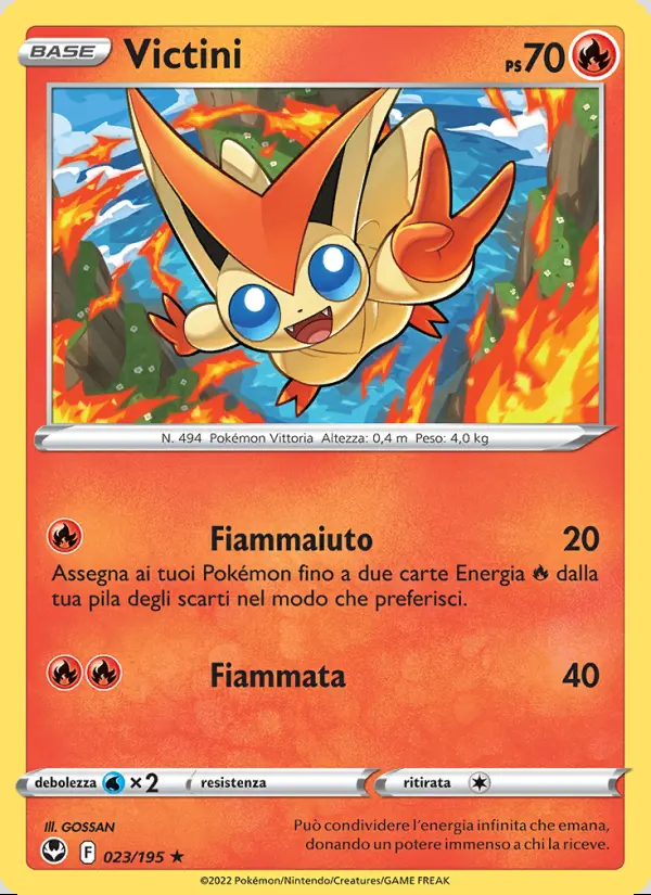 Image of the card Victini