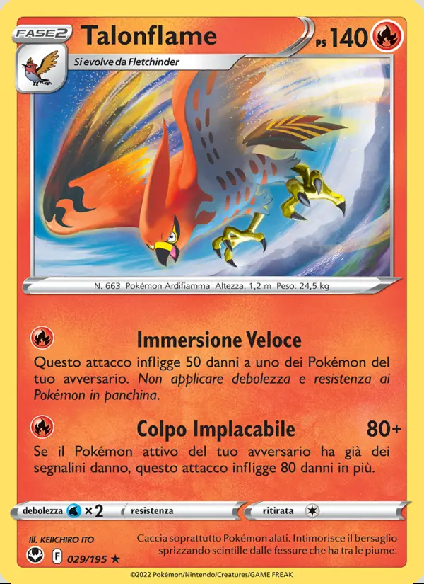 Image of the card Talonflame