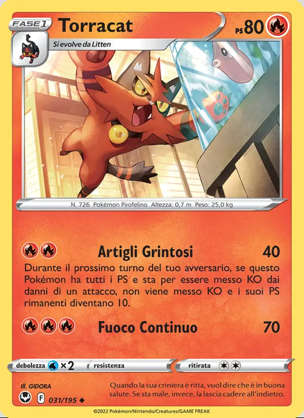 Image of the card Torracat