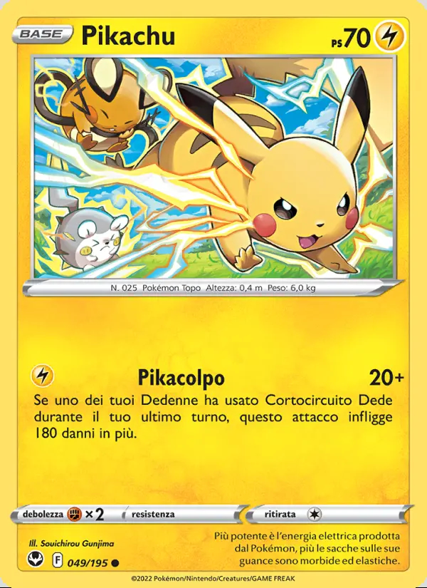 Image of the card Pikachu