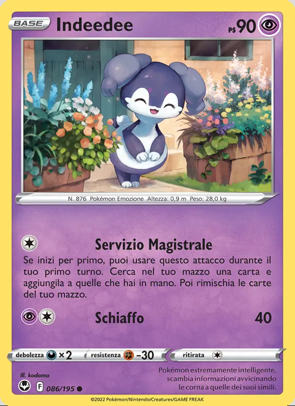 Image of the card Indeedee