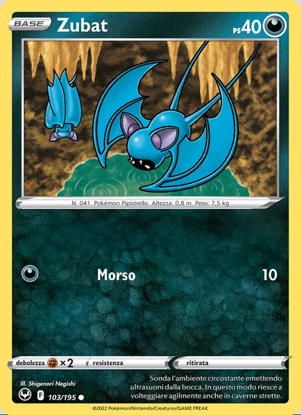 Image of the card Zubat