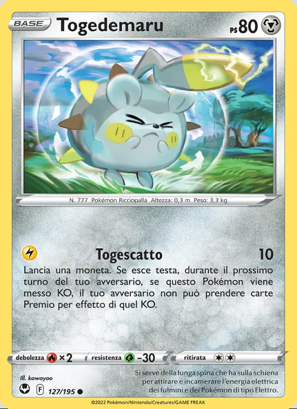 Image of the card Togedemaru