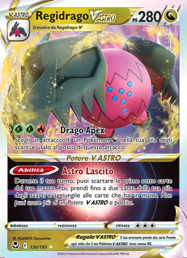 Image of the card Regidrago V ASTRO