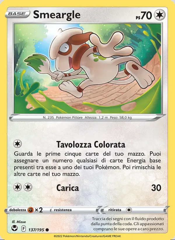 Image of the card Smeargle