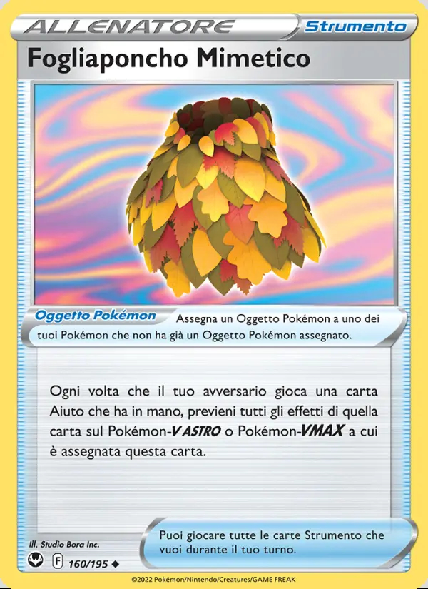 Image of the card Fogliaponcho Mimetico