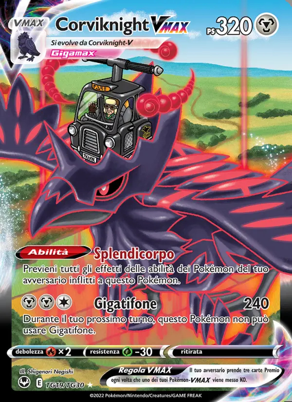 Image of the card Corviknight VMAX