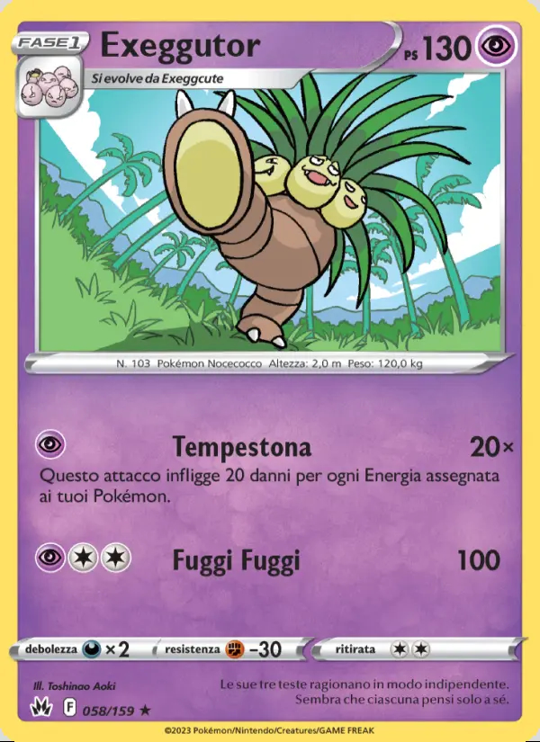 Image of the card Exeggutor