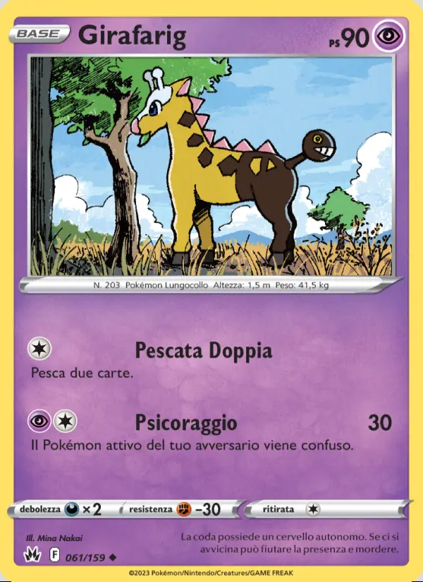 Image of the card Girafarig