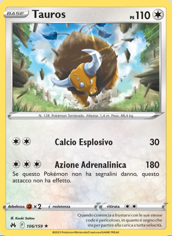 Image of the card Tauros