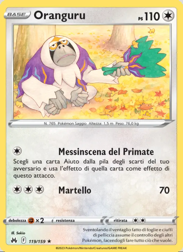 Image of the card Oranguru