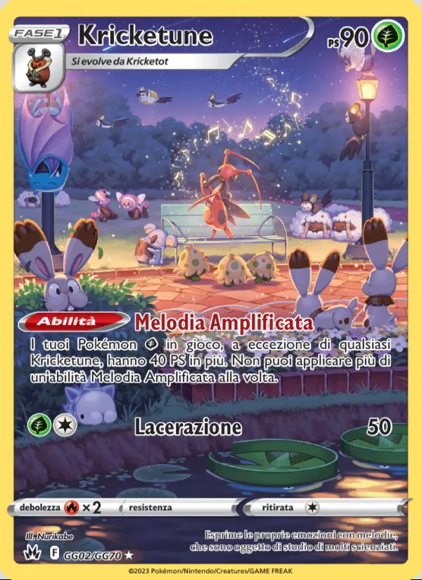 Image of the card Kricketune