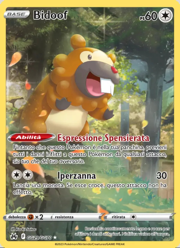 Image of the card Bidoof