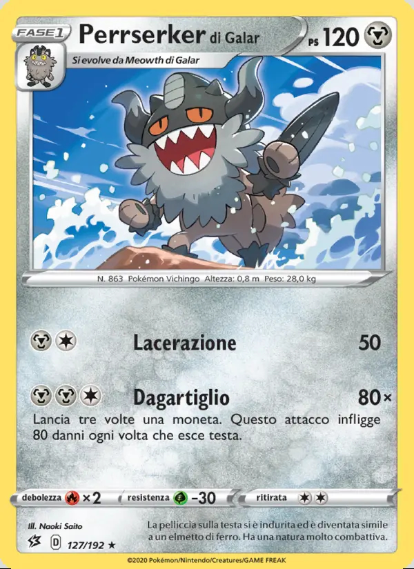 Image of the card Perrserker di Galar