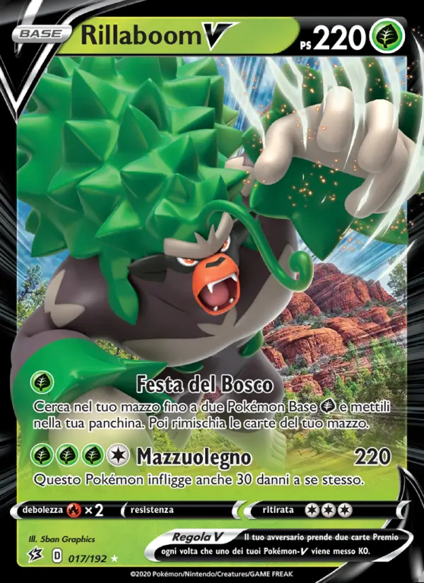 Image of the card Rillaboom V