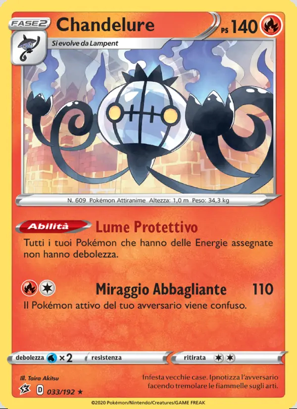 Image of the card Chandelure