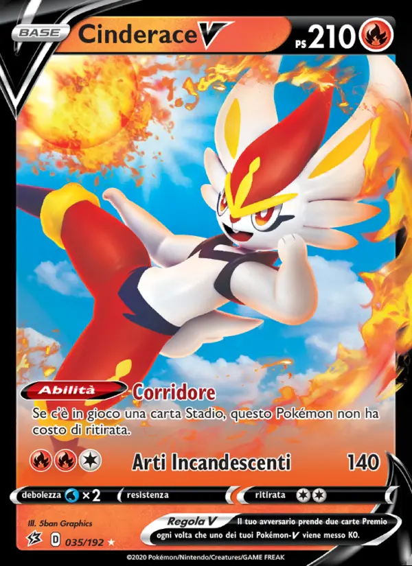 Image of the card Cinderace V