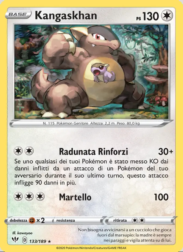 Image of the card Kangaskhan