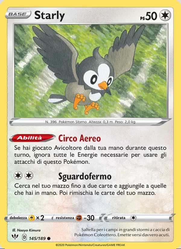 Image of the card Starly