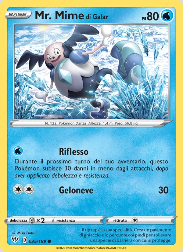 Image of the card Mr. Mime di Galar