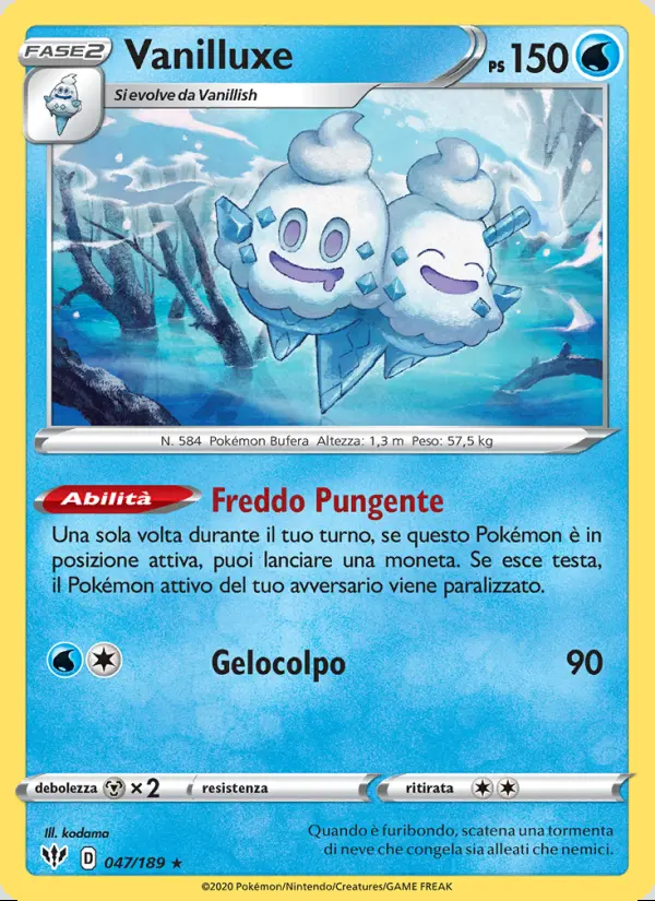 Image of the card Vanilluxe