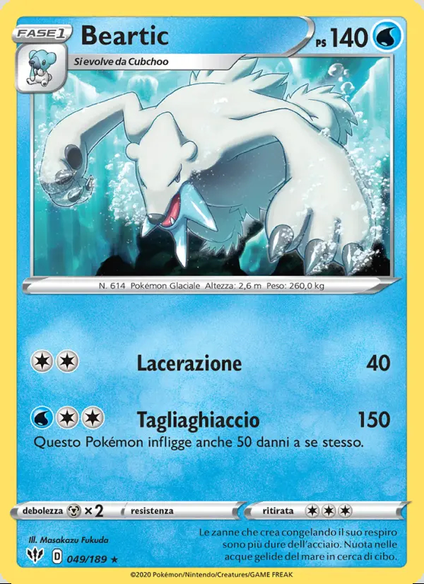 Image of the card Beartic