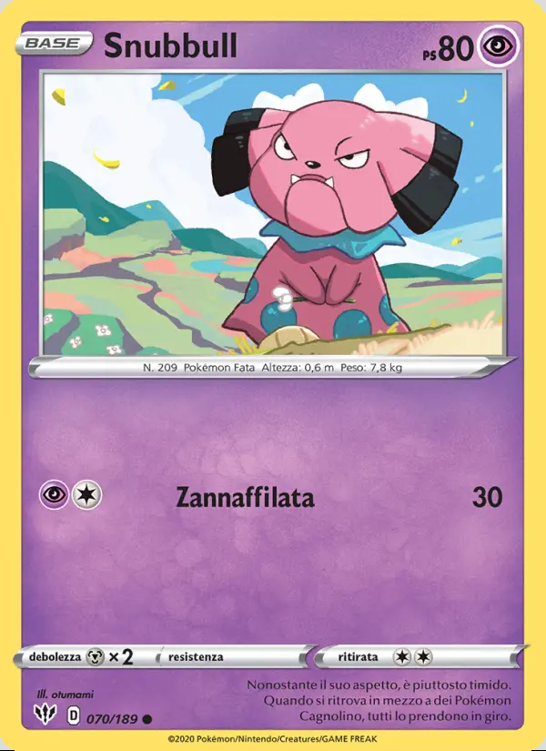 Image of the card Snubbull