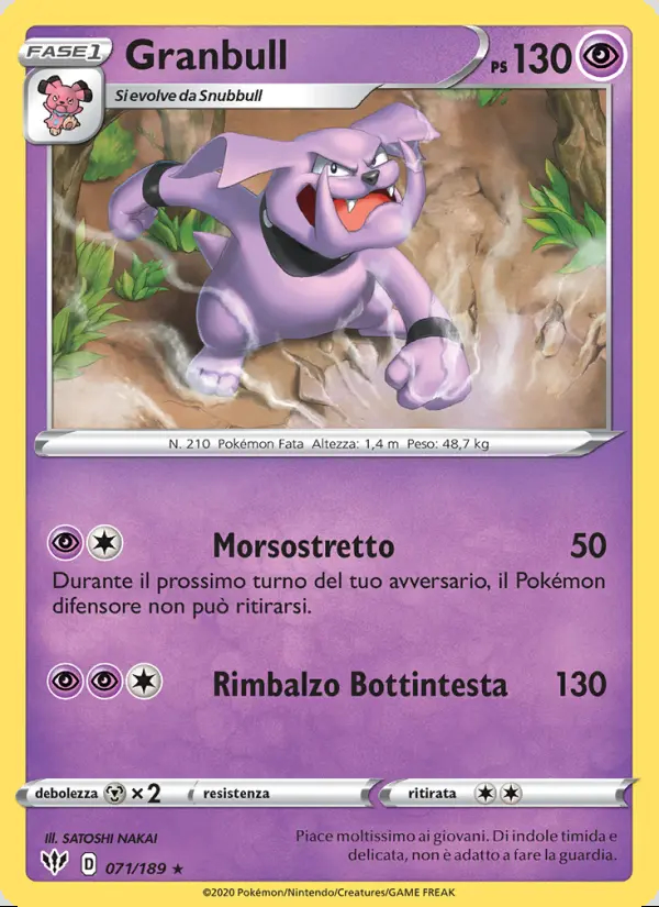 Image of the card Granbull