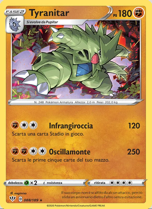 Image of the card Tyranitar