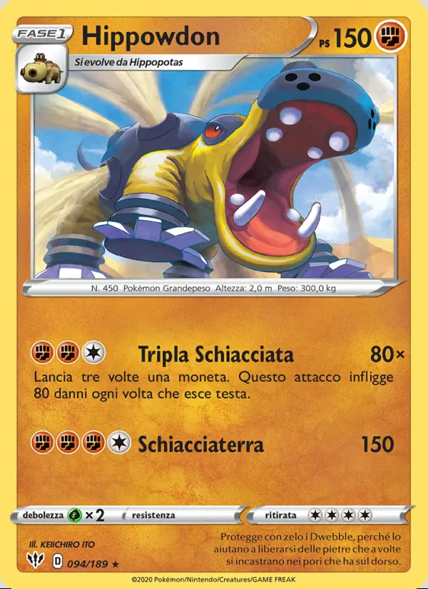 Image of the card Hippowdon