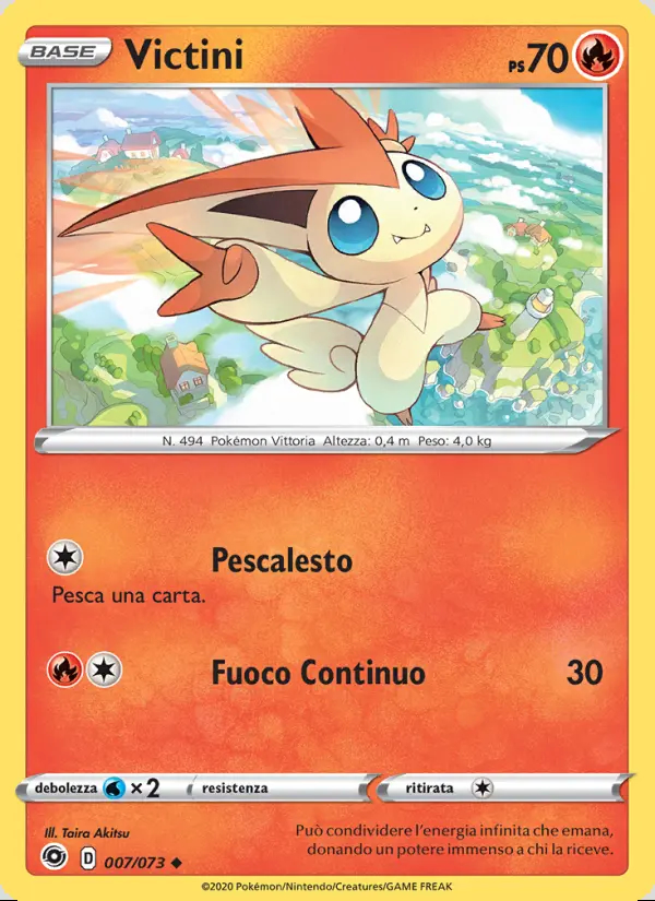 Image of the card Victini