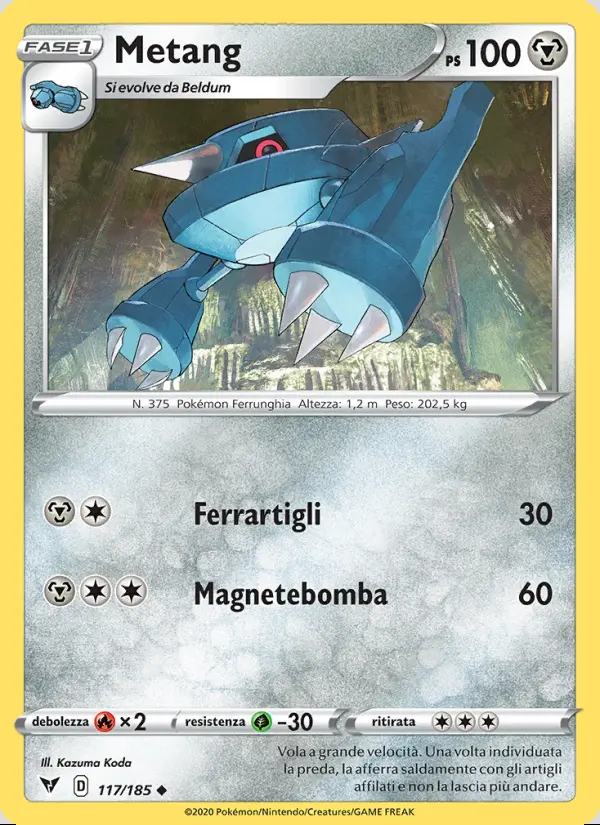 Image of the card Metang