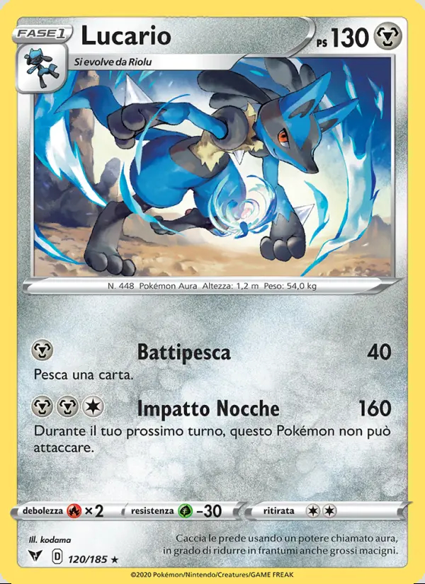 Image of the card Lucario